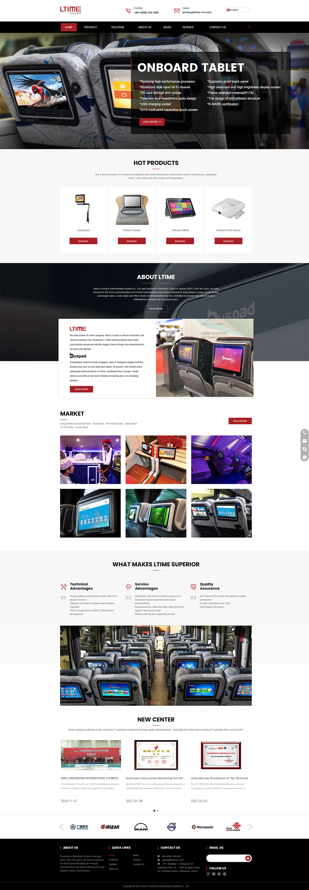 VOD, bus VOD, bus wifi, bus entertainment system, 