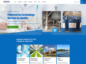 高端定制化工类网站建设案例