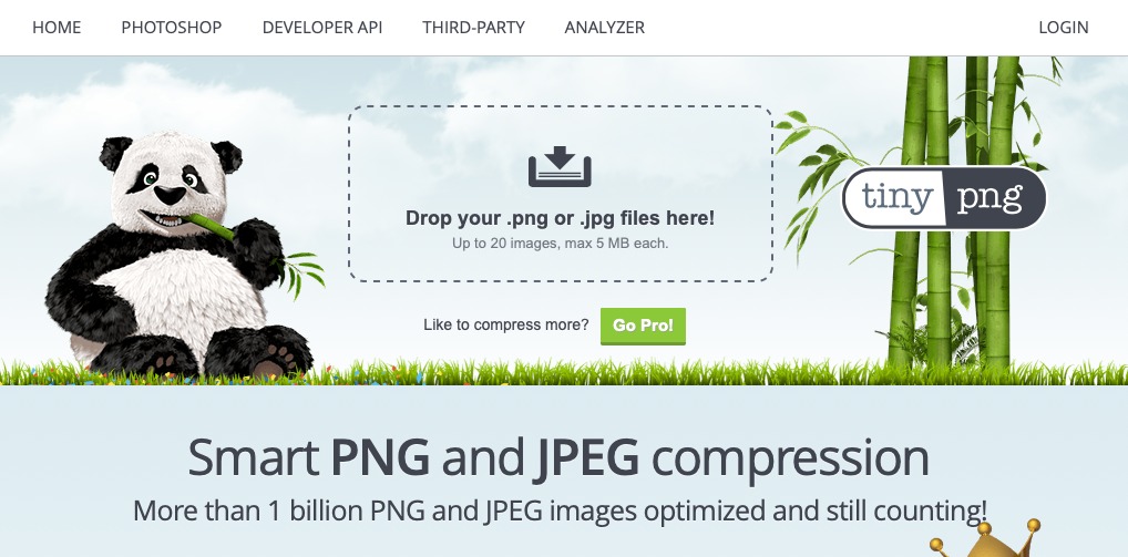 如何使用TinyPNG压缩图片？
