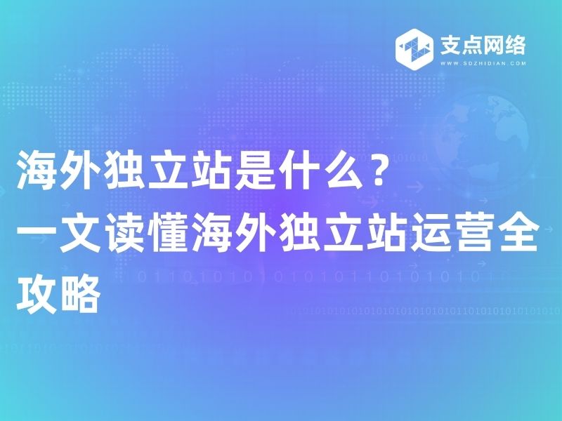 海外独立站是什么？一文读懂海外独立站运营全攻略