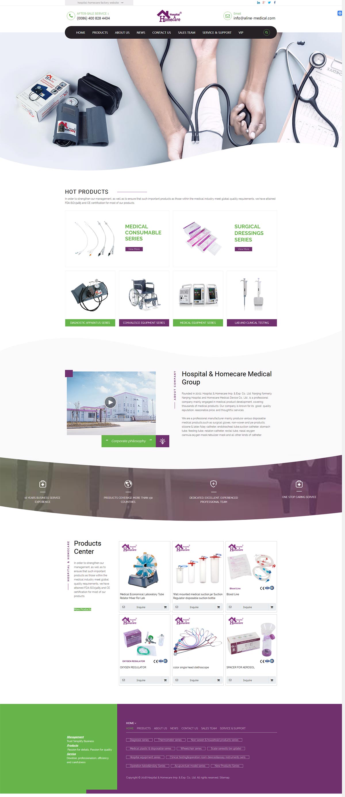 医疗器械外贸网站