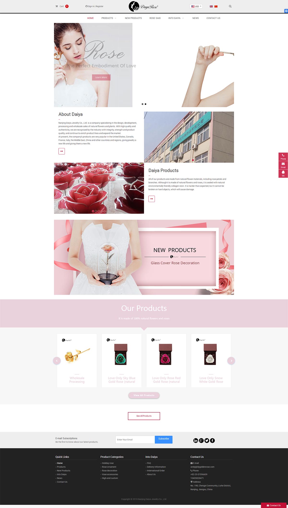 饰品外贸商城案例